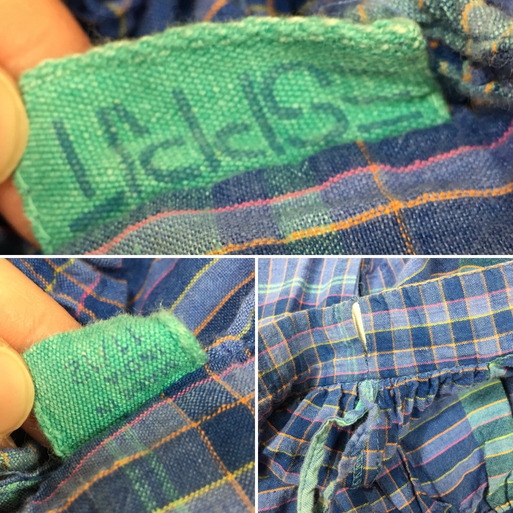 Vintage ESPRIT plaid cotton skirt - Picture 4 of 5